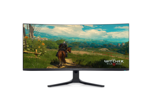 מסך מחשב קעור לגיימינג Dell 34" Alienware QD-OLED WQHD 165Hz 0.1ms 1800R