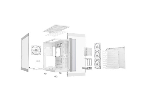מארז מחשב be quiet! LIGHT BASE 900 FX White