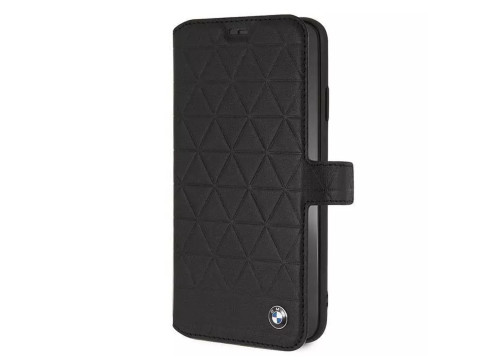 CG Mobile כיסוי ספר מעור אמיתי לאייפון XS MAX בצבע שחור BMW רשמי