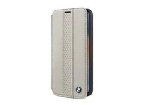 CG Mobile כיסוי ספר מעור אמיתי לאייפון X/XS בצבע שחור BMW רשמי