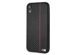 CG Mobile כיסוי קשיח מקרבון (פחמן) לאייפון XR בצבע שחור/אדום BMW M רשמי