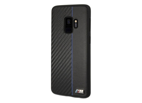 CG Mobile כיסוי קשיח קרבון (פחמן) לסמסונג גלקסי S9 בצבע כחול כהה BMW M רשמי