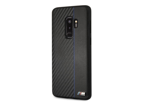 CG Mobile כיסוי קרבון (פחמן) לסמסונג גלקסי S9+ בצבע כחול כהה BMW M רשמי