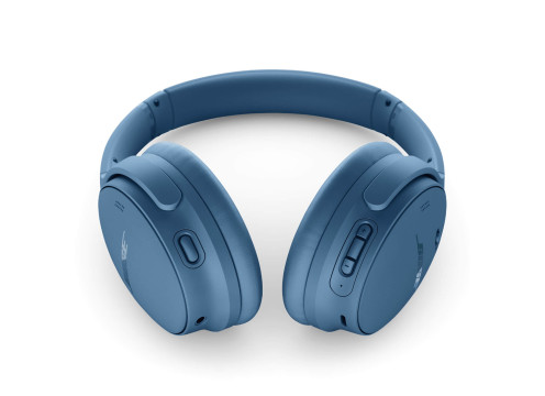 אוזניות קשת אלחוטיות עם ביטול רעשים אקטיבי Bose QuietComfort צבע כחול