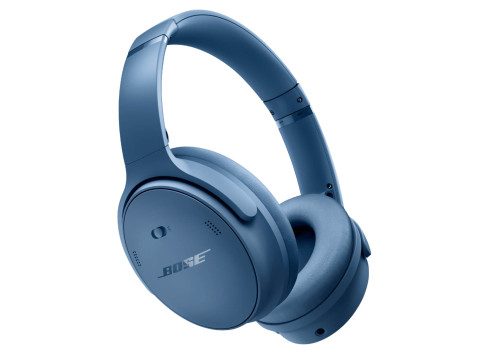 אוזניות קשת אלחוטיות עם ביטול רעשים אקטיבי Bose QuietComfort צבע כחול
