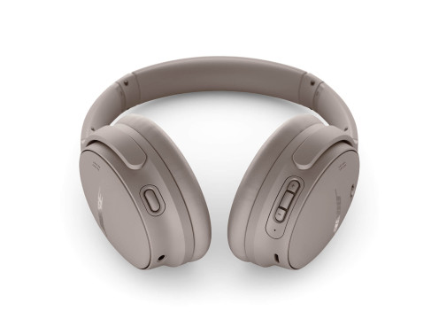 אוזניות קשת אלחוטיות עם ביטול רעשים אקטיבי Bose QuietComfort צבע חום