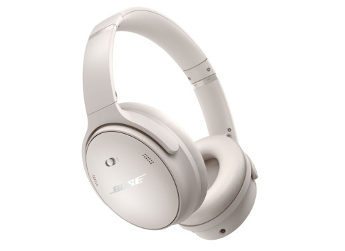 אוזניות קשת אלחוטיות עם ביטול רעשים אקטיבי Bose QuietComfort צבע לבן
