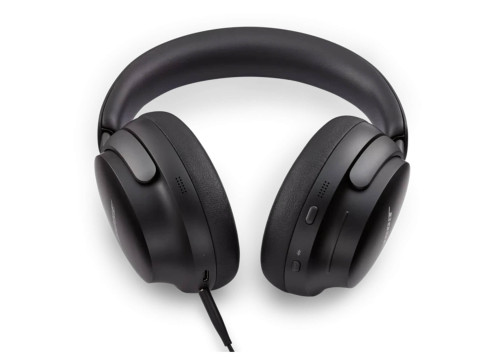 אוזניות קשת אלחוטיות עם ביטול רעשים אקטיבי Bose QuietComfort Ultra צבע שחור