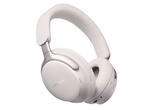 אוזניות קשת אלחוטיות עם ביטול רעשים אקטיבי Bose QuietComfort Ultra צבע לבן