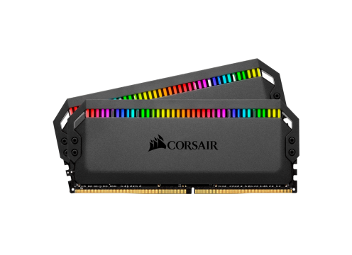 Corsair DDR4 16G (2x8G) 3200 CL16 Dominator Platinum RGB Black