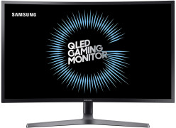מסך גיימינג קעור Samsung LED 31.5" C32HG70QQM VA Panel HDR 2K 144Hz DP USB3.0