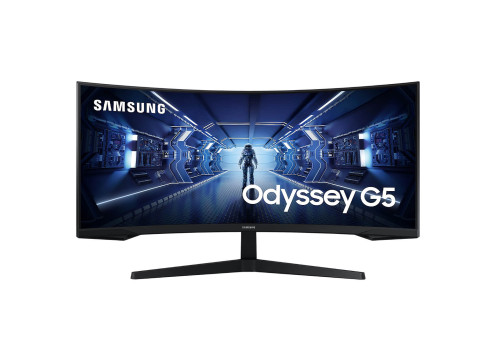 מסך מחשב קעור לגיימינג Samsung 34" Odyssey G5 VA UWQHD 165Hz 1ms 1000R