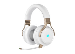 Corsair VIRTUOSO RGB Wireless High-Fidelity Headset — Pearl