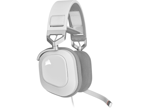 אוזניות גיימינג Corsair HS80 RGB USB Wired - White