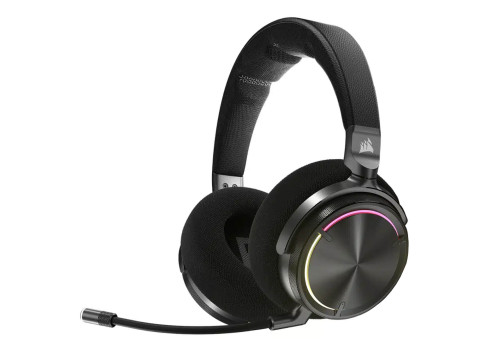 אוזניות קשת אלחוטיות לגיימינג Corsair VIRTUOSO MAX WIRELESS צבע שחור