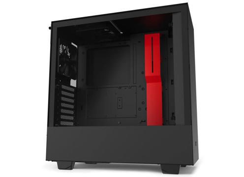 מארז מחשב NZXT H510 Matte Black/Red