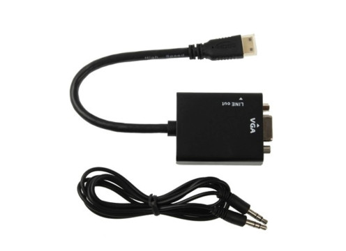 Mini HDMI to VGA + Audio