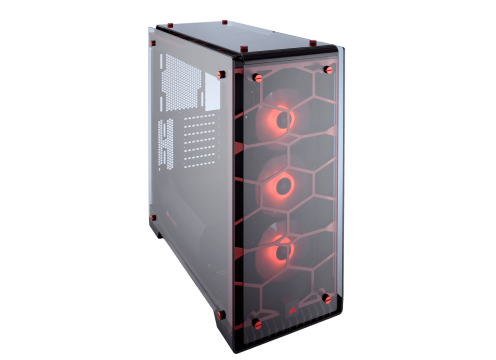 Corsair Crystal 570X RGB ATX Mid-Tower Case Red