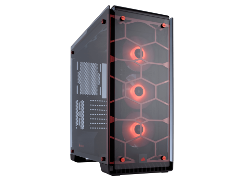 Corsair Crystal 570X RGB ATX Mid-Tower Case Red