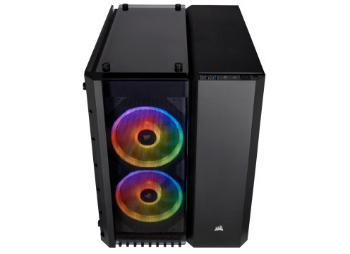 Corsair Crystal 280X RGB TG Micro ATX Case Black