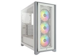 Corsair iCUE 4000X RGB TG White Case