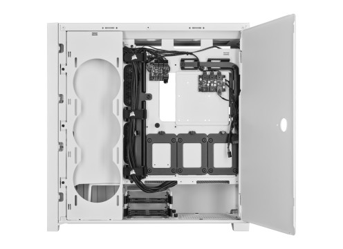 מארז מחשב Corsair iCUE 5000X RGB QL Edition White