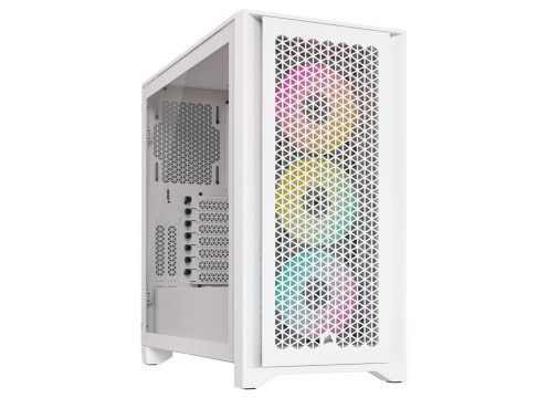 מארז מחשב Corsair 4000D RGB Airflow White