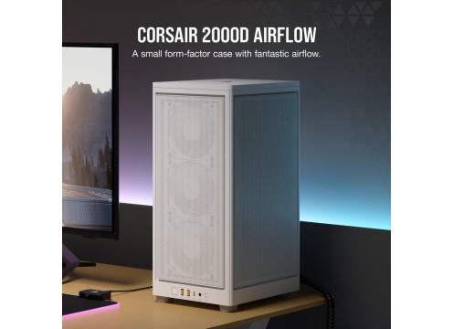 Corsair 2000D Airflow Mini Case White