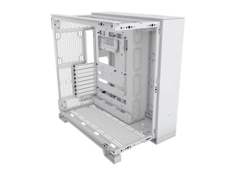 מארז מחשב Corsair 6500D Airflow Tempered Glass Mid-Tower White