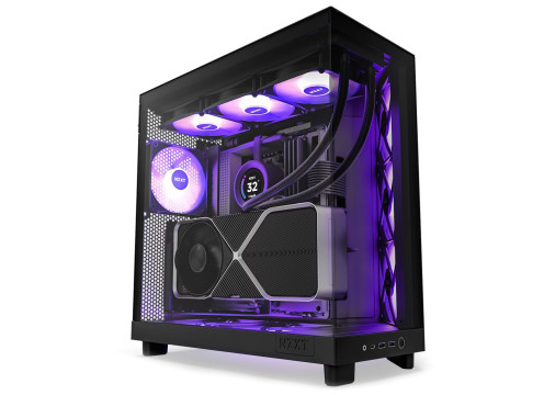 מארז מחשב NZXT H6 Flow RGB Black