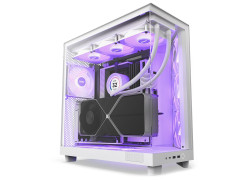 מארז מחשב NZXT H6 Flow RGB White