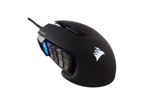 עכבר גיימינג Corsair SCIMITAR RGB ELITE Optical צבע שחור