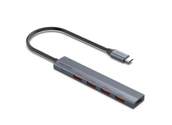 מתאם Vention USB-C to USB-A x4 | USB-C | HUB