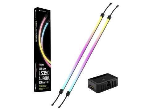 Corsair iCUE LINK LS350 Aurora RGB Light Strips - 350mm Kit
