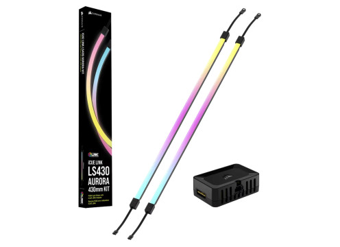 Corsair iCUE LINK LS430 Aurora RGB Light Strips - 430mm Kit