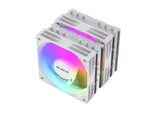 Coolleo Etian A60 WHITE ARGB CPU Cooler