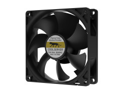 Coolleo 80X25mm Ball Bearing Server fan 3400RPM