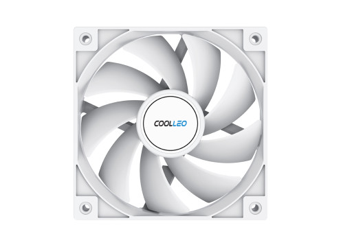 Coolleo 120mm PWM ARGB White Fan