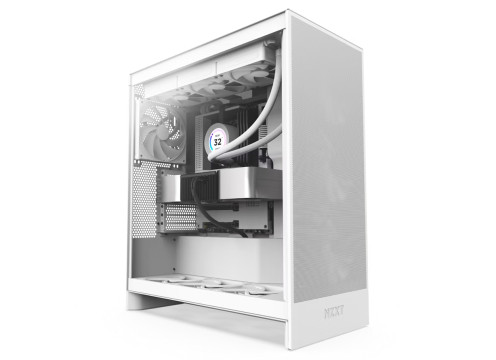 מארז מחשב NZXT H7 Flow Mid-Tower ATX White