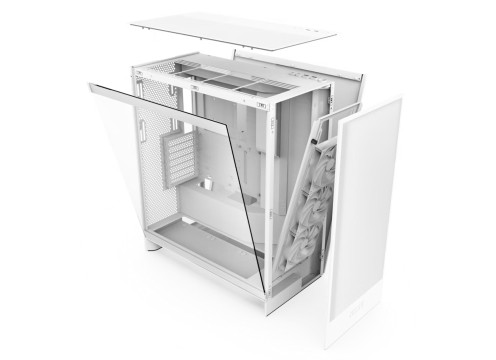 מארז מחשב NZXT H7 Flow Mid-Tower ATX White