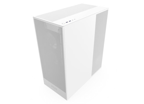 מארז מחשב NZXT H7 Flow RGB Mid-Tower ATX White