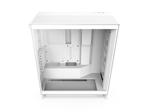 מארז מחשב NZXT H7 Flow RGB Mid-Tower ATX White