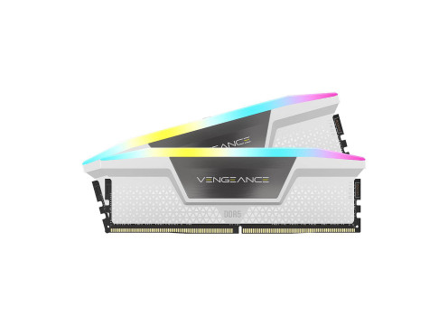 Corsair DDR5 64G (2x32G) 5600 CL40 Vengeance RGB White