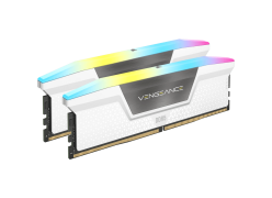 Corsair DDR5 64G (2x32G) 6000 CL40 Vengeance RGB White
