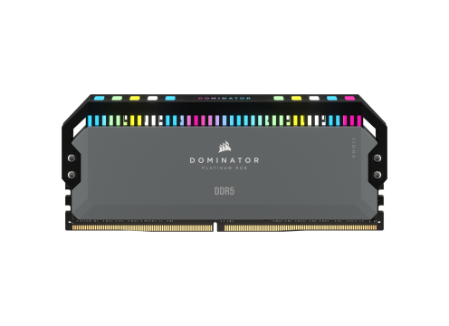Corsair DDR5 64G (2x32G) 6000 CL40 Dominator Platinum RGB Grey