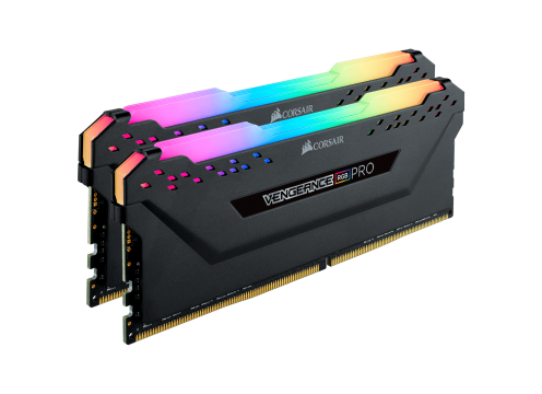 Corsair DDR4 64G (2x32G) 3200 CL16 Vengeance RGB PRO Black