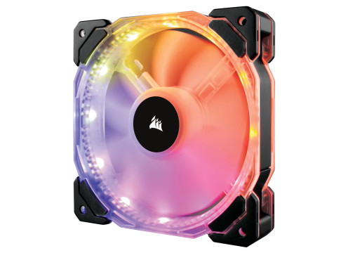 Corsair HD120 RGB LED High Performance 120mm PWM Fan with Controller