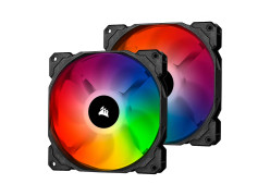 Corsair CUE SP140 RGB PRO Performance 140mm Dual Fan Kit with Lighting Node CORE