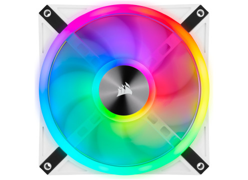 Corsair iCUE QL120 RGB 120mm PWM Single Fan White