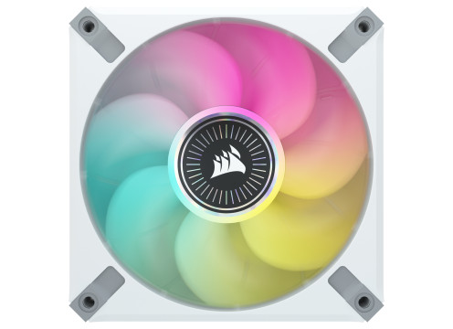 Corsair iCUE ML140 RGB ELITE Premium 140mm PWM White - x2 Fans